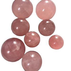 Esfera de cuarzo rosa natural tallada, venta completa de piedras preciosas para curación de Reiki, piedra decorativa metafísica, Recuerdo/mascota - Product Image 4