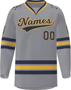 เครื่องแบบฮ็อกกี้น้ำแข็งสำหรับผู้ใหญ่ขนาดใหญ่ออกแบบโลโก้ได้ตามต้องการ - Product Image 1