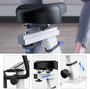 Bicicleta Elíptica Manual para Ejercicio en Casa, Magnética, con Asiento y Manillar Ajustables, Construcción de Acero, Capacidad de 120 kg - Product Image 6
