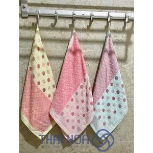 OEM 60 gramos 100% paños de limpieza de algodón de secado rápido suave Terry tela Floral impreso diseño de cocina en estilo liso bucle colgante - Product Image 3