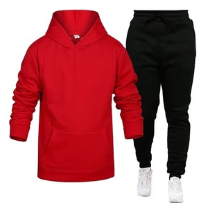 Survêtements en molleton uni sur mesure pour hommes, coupe ajustée, survêtement pour homme, vêtements de sport personnalisés, nouveau design de survêtement pour adultes - Product Image 5