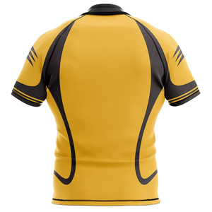 Camiseta de rugby para deportes al aire libre cómoda OEM al por mayor ropa de equipo atlético profesional de alta calidad camiseta de fútbol americano - Product Image 3