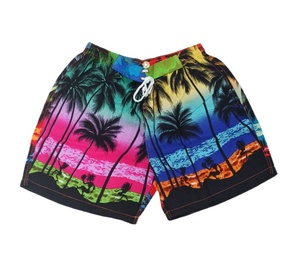 Pantalones cortos con diseño de logotipo personalizado para hombre, de poliéster, de talla grande, básico, de verano - Product Image 1