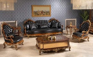 Ensemble de canapés en teck de luxe moderne antique, personnalisé, design haut de gamme, meubles de salon, maison, Australie - Product Image 3