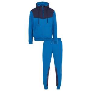 Ropa deportiva personalizada de alta calidad 100% algodón gimnasio Fitness conjuntos transpirable deportes al aire libre Jogging dos piezas Fitness chándal - Product Image 1