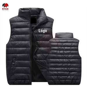 Chaleco acolchado ligero para hombres, mujeres y niños, ropa de abrigo de invierno cálida sin mangas - Product Image 1