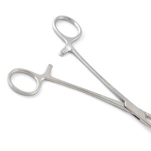 Pince éponge Foerster à bas prix Pince d'instruments chirurgicaux dentelés droits en acier inoxydable de qualité supérieure - Product Image 6