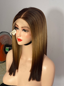 Pre Plucked Glueless Full Hd Lace <b>Wig</b> Swiss Hd Lace Front Bone Straight <b>Wig</b> Human Hair Raw Vietnamese Hair <b>Wig</b> - Product Image 3