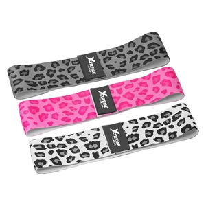 Bandas Elásticas para Cadera, Impresas Personalizadas, Resistentes y Duraderas, para Yoga, Fitness, Antideslizantes, Juego de 3 Bandas para Piernas - Product Image 2