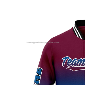 Chaqueta Universitaria Personalizada de Lana y Cuero para Reunión de Antiguos Alumnos, Cortavientos, Bordada, Estilo Letterman - Product Image 5