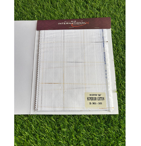 Tela de algodón ligero orgánico Acolchado Artesanía Moda Anti-píldora Wicking Trajes de verano-Blusas a medida lisas Camisas - Product Image 1