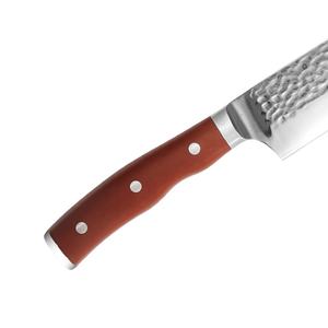 Mayorista Personalizado OEM ODM Cubiertos Fábrica Japonesa Mejor Chef Cuchillo Cocina Japonés Chef Profesional Cuchillo Con Mango De Madera - Product Image 6