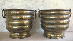 Maceta de flores de Metal de estilo único, maceta de flores de último diseño al mejor precio, Juego de 2 accesorios de decoración de jardín para el hogar - Product Image 6