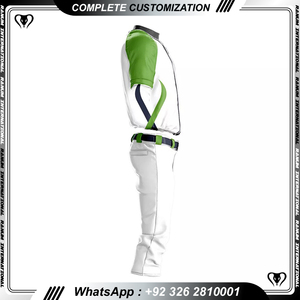Uniformes de baseball personnalisés pour les équipes scolaires avec couleurs et tailles sur mesure, MOQ 20 pièces, inspectés par un contrôleur de qualité, prix abordables - Product Image 4