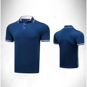 เสื้อยืดโปโลผู้ชายดีไซน์สีพื้นลำลองระบายความร้อนด้วยวัสดุระบายความร้อนระบายอากาศได้ดีไซส์ใหญ่พิเศษฤดูร้อน - Product Image 4