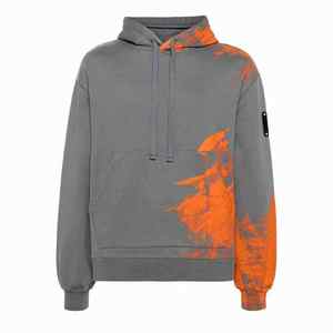 Vente en gros Sweat-shirt décontracté toutes saisons pour hommes Sweat à capuche en coton épais imprimé abstrait Sweat-shirt à capuche pour hommes - Product Image 4