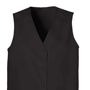 Manteau de gilet de gommage pour femmes de style unique Gilet moderne avec bouton à l'avant et 2 poches disponibles dans toutes les couleurs - Product Image 6