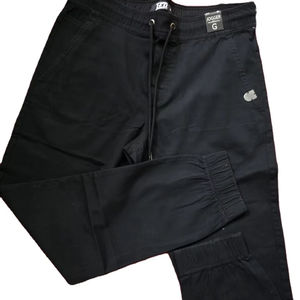 Pantalon cargo décontracté pour homme de haute qualité, 6 poches, respirant, séchage rapide, 100% coton, uni - Product Image 2