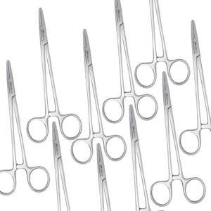 Ensemble de forceps porte-aiguilles Crile 10 en acier inoxydable, instruments chirurgicaux manuels, instruments médicaux de haute qualité, CE Classe I SURGINEXA 1 - Product Image 3