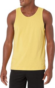 Débardeur de compression en polyester et élasthanne de haute qualité pour hommes, vêtements tricotés d'entraînement musculaire de style décontracté - Product Image 6