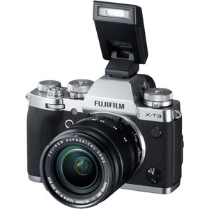 กล้องวิดีโอดิจิตอลมิเรอร์เลส Silver Renewed X-T3 พร้อมเลนส์ซูม XF18-55 มม. ชุดเซ็นเซอร์ HD CMOS ราคาประหยัด - Product Image 5