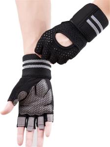 Gants de gymnastique en cuir respirant personnalisé en gros pour musculation cyclisme haltérophilie-Équipement de fitness unisexe - Product Image 2