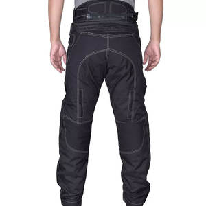 Pantalones de Motocicleta para Hombre, Resistentes al Viento, Ecológicos, Ligeros, Transpirables, de Cordura Elástica, con Protección para Carreras - Product Image 2
