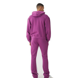 Conjunto de chándal de gran tamaño para hombre de alta calidad, logotipo personalizado disponible, venta al por mayor, proveedor de ropa deportiva con capucha y pantalones de dos piezas - Product Image 2