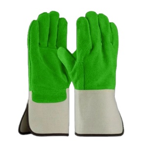 Guantes de Trabajo de Cuero Vacuno de Primera Calidad, Resistentes al Calor, Antivibración, para Protección de Manos en la Construcción - Product Image 6