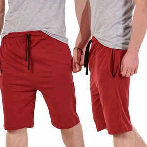 Pantalones cortos rojos de gimnasio para hombre, estilo callejero, duraderos y elegantes, ropa de entrenamiento para correr, la mejor calidad y respetuosos con el medio ambiente - Product Image 4