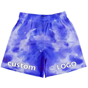 Pantalones Cortos Deportivos Unisex de Nuevo Estilo 2 en 1, Estampados, de Diseño, de Spandex/Algodón, Ligeros, de Secado Rápido, con Cierre de Cordón, Ropa Personalizada - Product Image 4