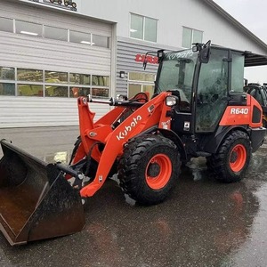 Cargadora de ruedas compacta Kubota R640 con motor diésel Kubota de 64.4 HP, construcción duradera, cargadora de ruedas Kubota en venta - Product Image 5
