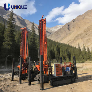 Foreuse hydraulique sur chenilles de 300 m pour puits d'eau, machine de forage montée sur chenilles, usine chinoise - Product Image 6