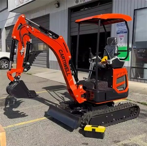 Excavadora Doméstica Nueva Miniexcavadora de Orugas con Motor EURO 5 de 1600 kg de Alta Potencia de Excavación - Product Image 6