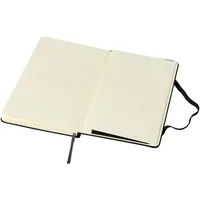 Libreta Moleskine Classic de Tapa Dura de Cuero M con Encuadernación Cosida, Impresión Digital, Uso Promocional, Personalización y Merchandising