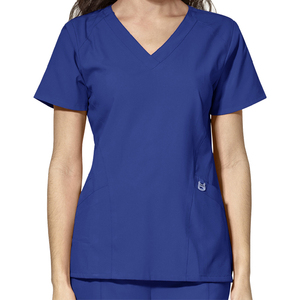 Quick Dry New Arrival Wholesale Women Medical <b>Scrub</b> <b>Tops</b> High Quality Lightweight Breathable Cotton Polyester Spandex Needle - Product Image 6