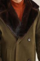 Parkas en cuir d'agneau véritable de qualité supérieure, fabriquées à la main, respirantes, pour hommes, hiver, tissées, Valeriano Romano, épaisses, logo personnalisé