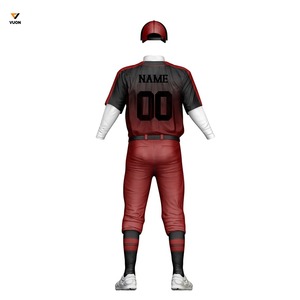 Conjunto de Uniforme de Béisbol Personalizable de Talla Grande, Ropa de Equipo de Alta Calidad, 100% Poliéster de Secado Rápido, Venta al por Mayor y Precio Bajo - Product Image 5