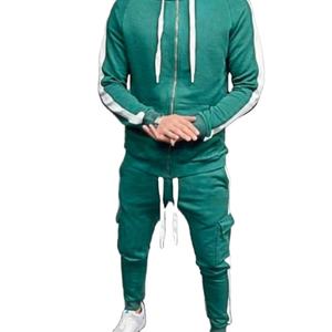 Chándal Deportivo con Capucha para Hombre, Personalizado, de Invierno, Color Sólido, Informal, Transpirable, Ligero, 100% Algodón, Talla Adulto - Product Image 1