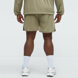 Cortavientos personalizado de alta calidad y precio barato para hombre, corte relajado, 100% poliéster, transpirable, de nailon, corto para hombre - Product Image 6