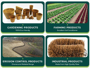 Énorme exigence de qualité standard 100% fibre de coco naturelle faite de couvertures en fibre de coco pour les pentes extrêmes - Product Image 5