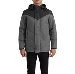 แจ็กเก็ตปลาปักเป้าแขนยาวคอตั้งกลางแจ้งแนวสตรีทสูงสำหรับผู้ชายฤดูหนาว - Product Image 1