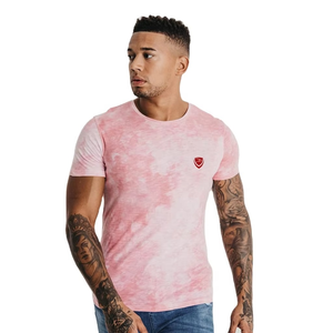 T-shirt décontracté unisexe pour homme, coupe slim, manches courtes, tricoté, 100% polyester, séchage rapide, respirant, style streetwear, sport et fitness - Product Image 2