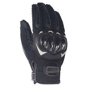 2025 Genuine Leather Impact Motorbike <b>Gloves</b> with Motorcross Protection <b>Touchscreen</b> Full Finger Design for Unisex Sports Use - Product Image 1