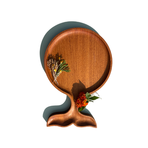 Plateau de vaisselle en forme de poisson à prix compétitif en bois naturel sans produits chimiques pour assiettes et plats décoratifs - Product Image 1