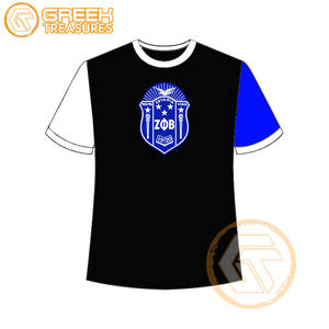 Venta al por mayor personalizada Zeta Phi Beta mujeres camiseta hermandad ropa algodón camisetas más finas mujeres fraternidad prendas - Product Image 1