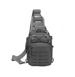 Sac à bandoulière tactique en polyester au laser avec fermeture à glissière Sac de randonnée et de voyage imperméable sur mesure au Vietnam - Product Image 4