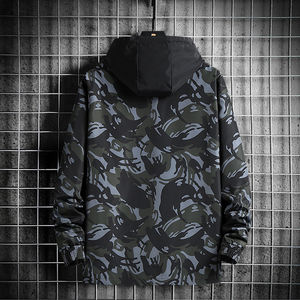 Vestes tactiques de camouflage Softshell Veste Softshell tactique personnalisée Manteau veste avec capuche amovible Chasse tactique - Product Image 1