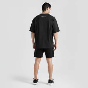 Ensemble de maillot de football GAI respirant en polyester noir avec techniques de sublimation et d'impression, taille XL - Product Image 5