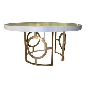 Silver metal legs style living room furniture round modern Decorative Home Decor Modern Metal Side <b>Table</b> - Product Image 1